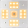 Sea - Dog Square LED Mirror Light w/On/Off Dimmer - White & Blue - 401840 - 3 - Anchor Express