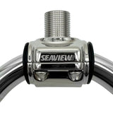 Seaview 316 Stainless Steel Antenna Rail Mount - 1" - 1 - 1/4" Rails - SVRCL1 - Anchor Express