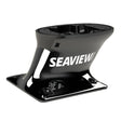 Seaview 5" Modular Mount Aft Raked 7x7 Base Top Plate Required - Black - PMA57M1BLK - Anchor Express