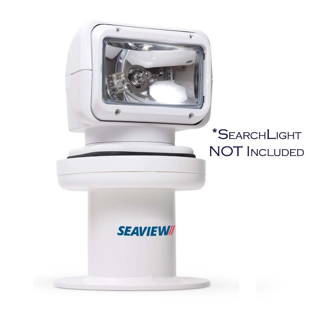 Seaview 6.38" Vertical Searchlight & Thermal Camera Mount w/8" Round Base Plate - PM5SL8 - Anchor Express