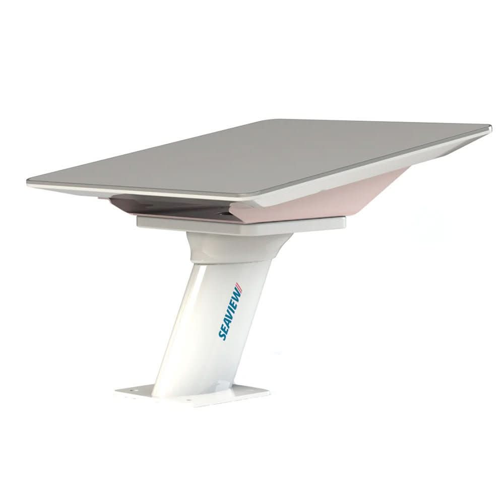 Seaview Starlink High Performance 10" Pedestal Mount w/ADASTLKA Starlink Top Plate - ADASTLKA+PMA107M1 - Anchor Express