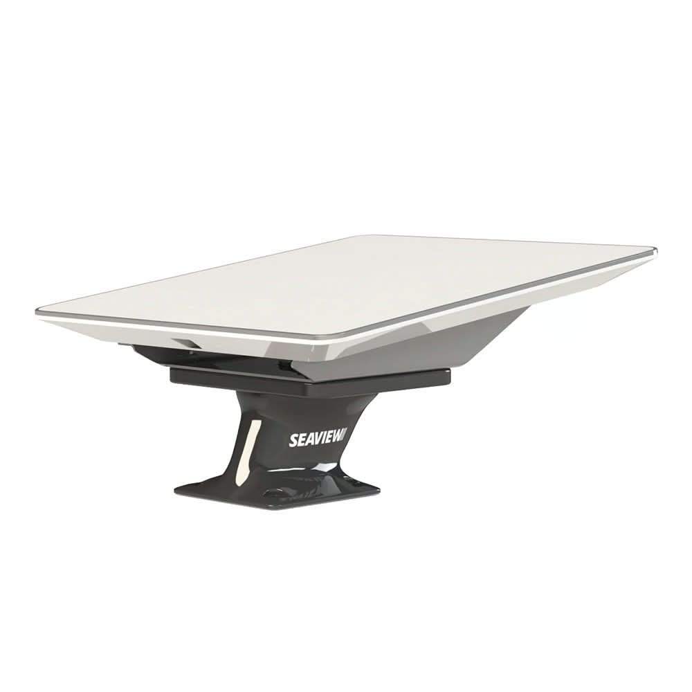 Seaview Starlink High Performance 5" Pedestal Mount w/ADASTLKA Starlink Top Plate - Black - ADASTLKABLK+PMA57M1BLK - Anchor Express