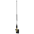 Shakespeare VHF 15in 5216 SS Black Whip Antenna - Bracket Included - 5216 - Anchor Express