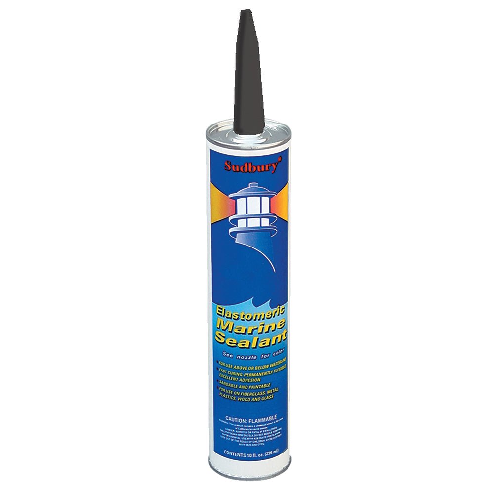 Sudbury Elastomeric Marine Sealant - 10oz Cartridge - Black - 302 - Anchor Express
