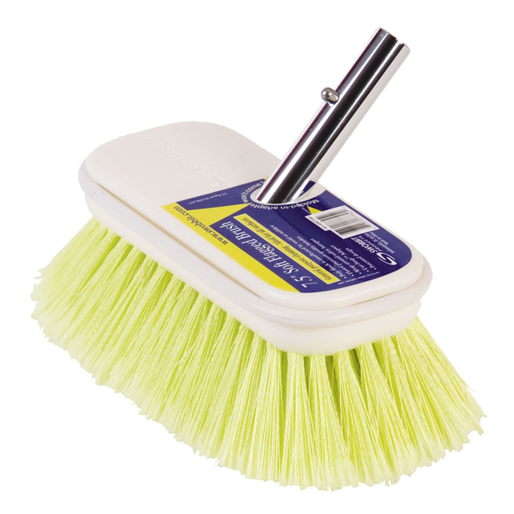 Swobbit 7.5" Soft Brush - Yellow - SW77345 - Anchor Express