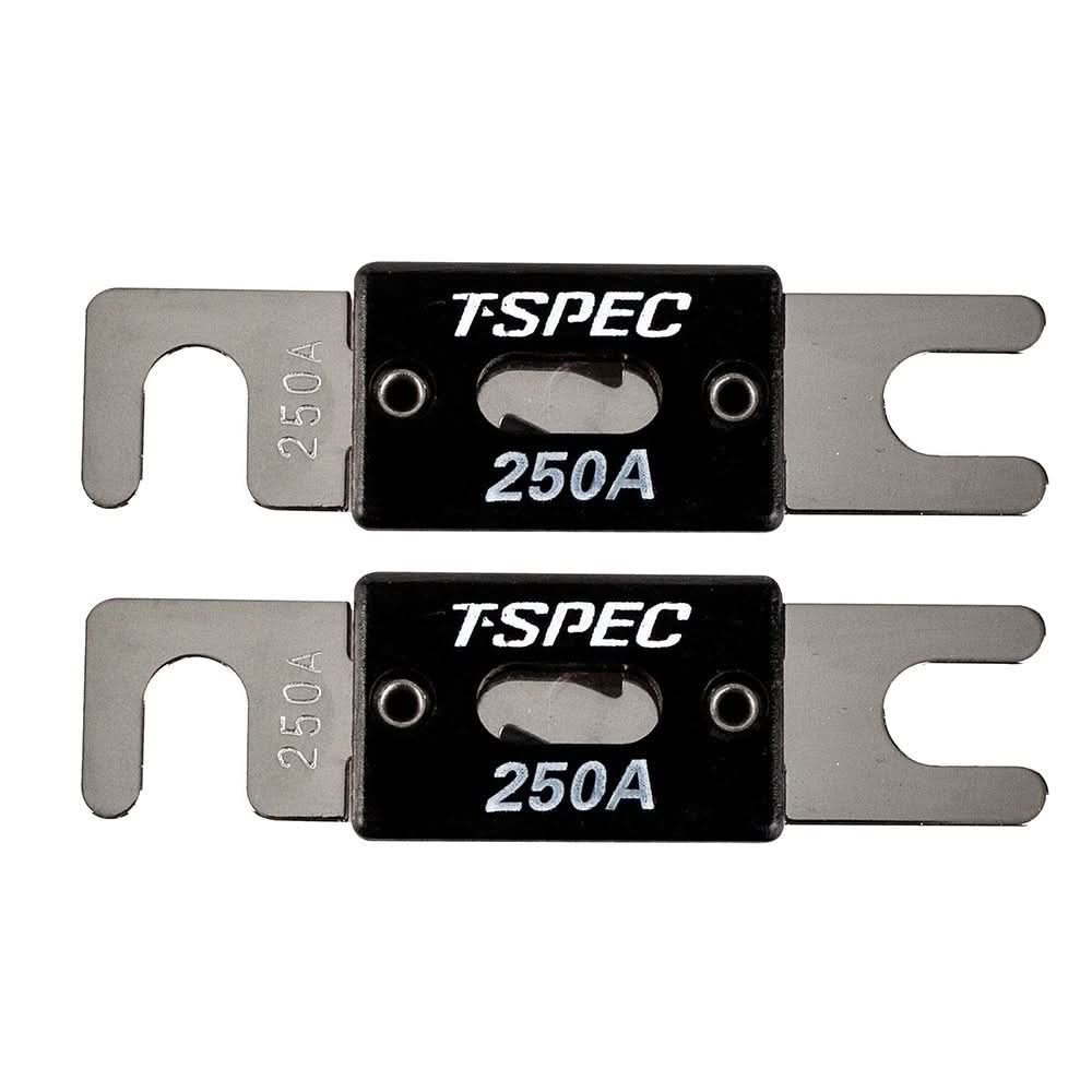 T - Spec V8 Series 250 AMP ANL Fuse - 2 PackV8 - ANL250 - V8 - ANL250 - Anchor Express