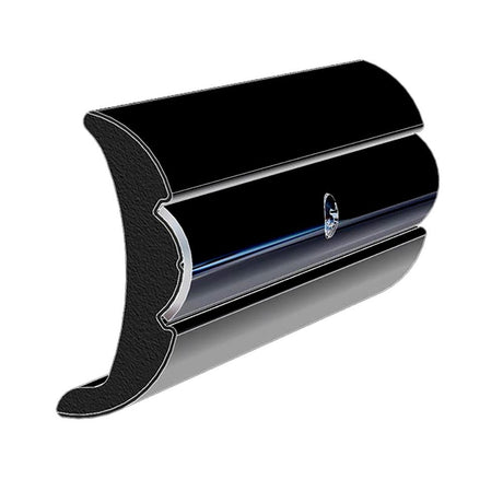 TACO Rigid Vinyl Flex - Core Rub Rail 2" x 7/8" - Black 60' - V21 - 9906BKA60D - 1 - Anchor Express