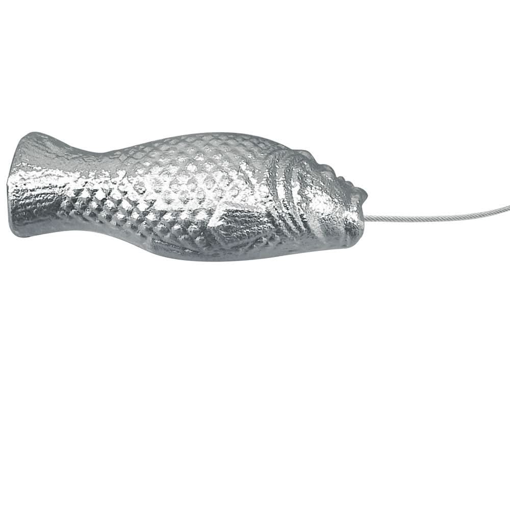 Tecnoseal Grouper Suspended Anode with Cable & Clamp - Zinc - 00630FISH - Anchor Express