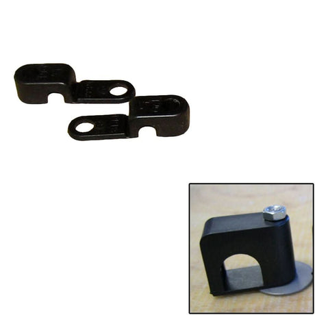 Weld Mount Single Poly Clamp for 1/4" x 20 Studs - 1/4" OD - Requires 0.75" Stud - Qty. 25 - 60250 - Anchor Express