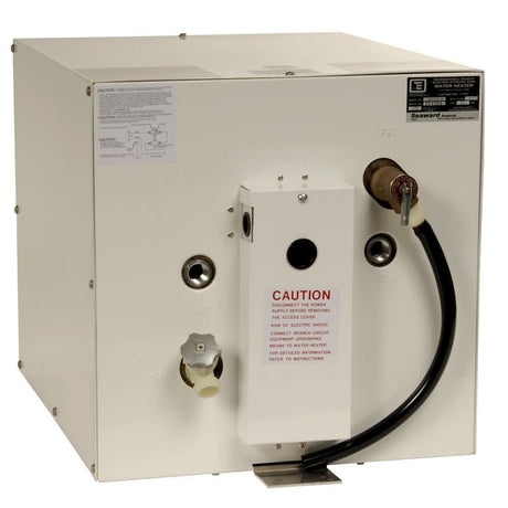 Whale Seaward 11 Gallon Hot Water Heater with Rear Heat Exchanger - White Epoxy - 120V - 1500W - S1100W - Anchor Express