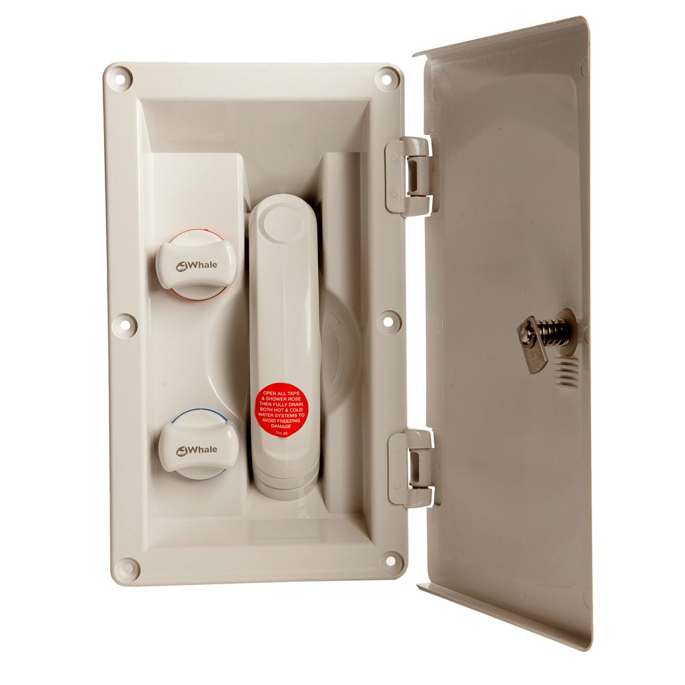 Whale Swim 'N' Rinse Transom Shower Hot & Cold Mixer with Cover - RT2658 - Anchor Express