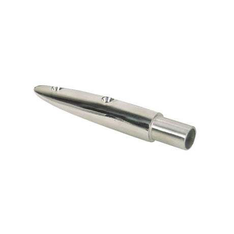 Whitecap 5 - 1/2° Rail End (End - Out) - 316 Stainless Steel - 7/8" Tube O.D. - 6048C - Anchor Express