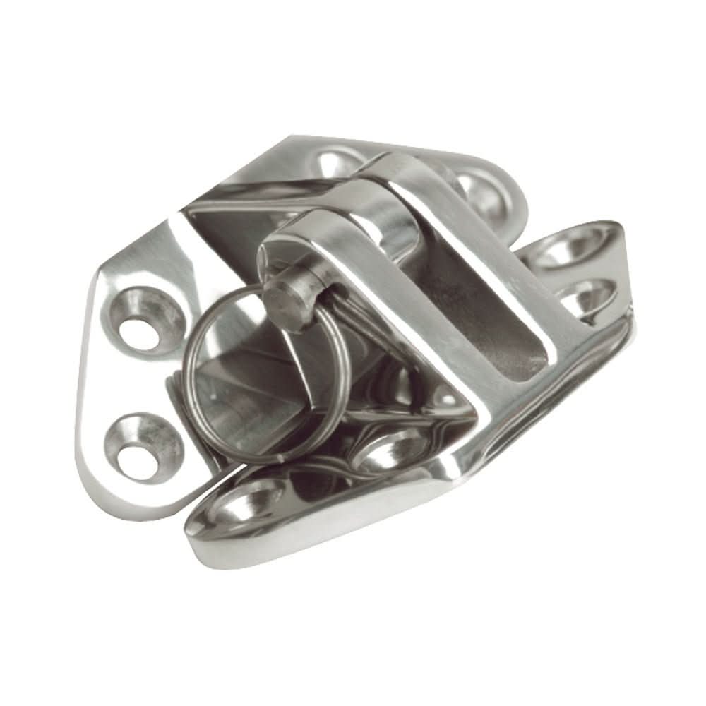 Whitecap Angled Base Hatch Hinge - 316 Stainless Steel - 3" x 2 - 1/2" - 6211C - Anchor Express