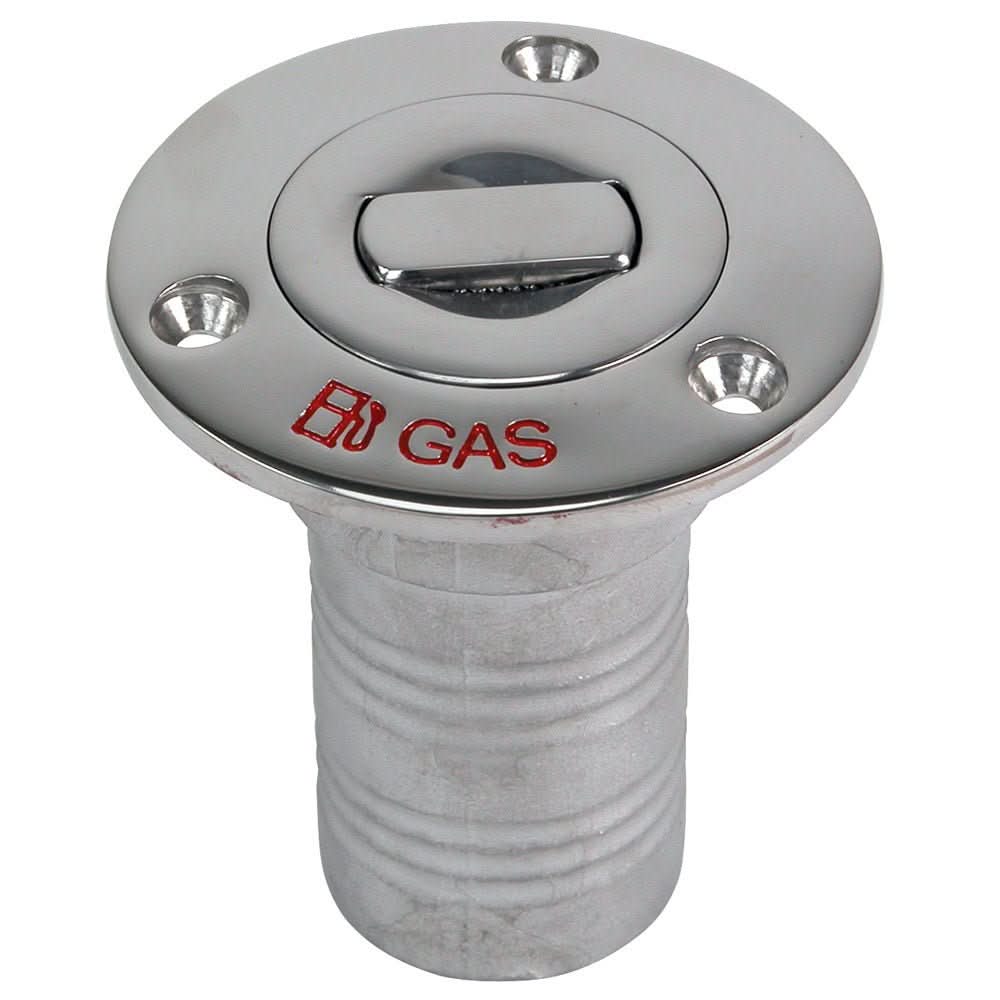 Whitecap Bluewater Push Up Deck Fill - 2" Hose - Gas - 6894CBLUE - Anchor Express