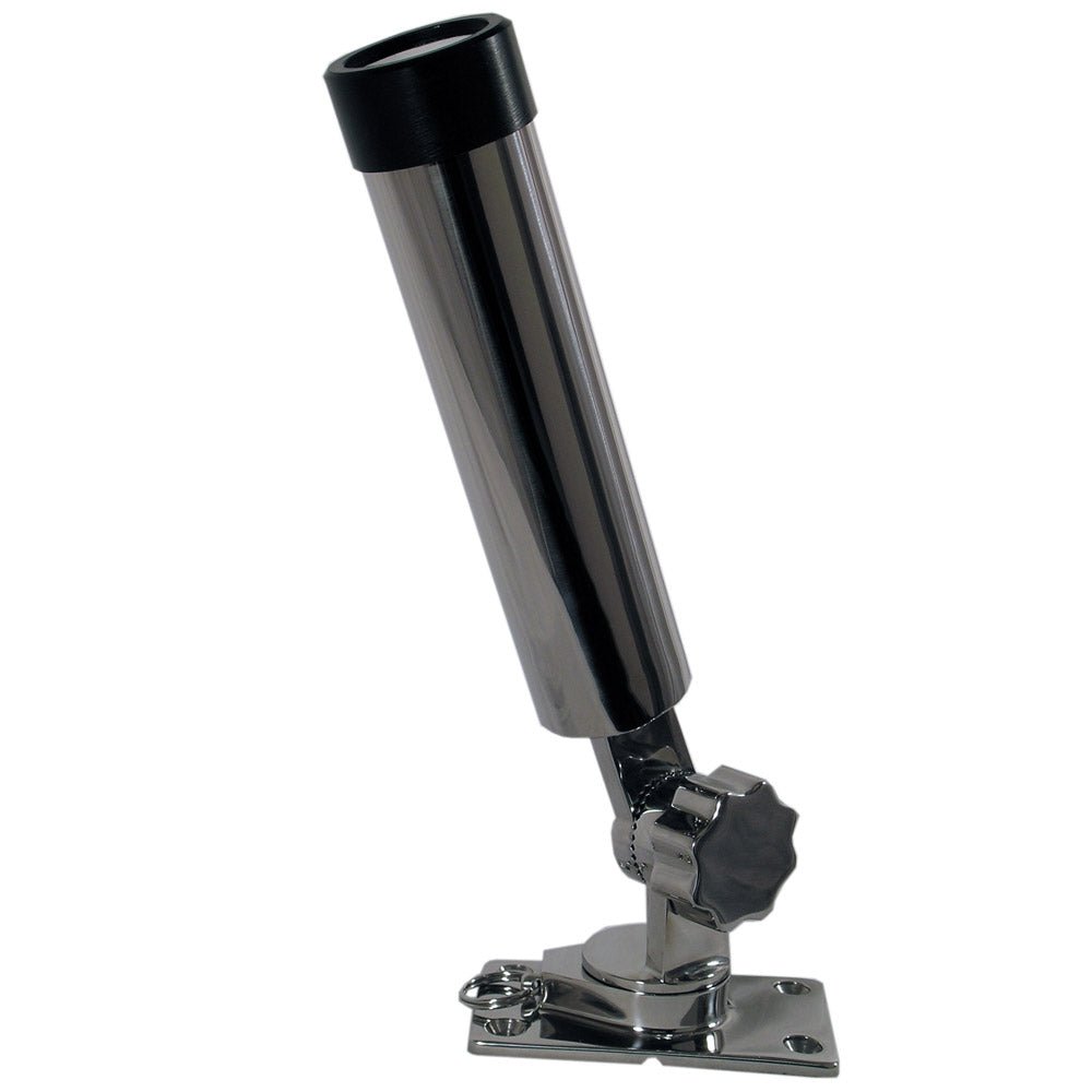 Whitecap Bluewater SS 360/180 Deg. Removable Rod Holder - S - 7007CBLUE - Anchor Express