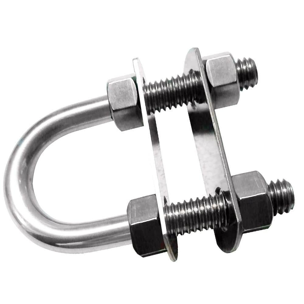 Whitecap Bow Eye 3/8" x 3' Stainless Steel - S - 5021P - Anchor Express