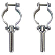 Whitecap Clamp - On Oarlocks - Zinc Plated - S - 3541C - Anchor Express