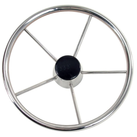 Whitecap Destroyer Steering Wheel - 15" Diameter - S - 9002B - Anchor Express