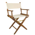 Whitecap Director's Chair w/Natural Seat Covers - Teak60044 - 60044 - Anchor Express