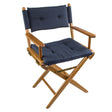 Whitecap Director's Chair w/Navy Cushion - Teak61042 - 61042 - Anchor Express