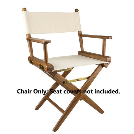 Whitecap Director's Chair w/o Seat Covers - Teak60040 - 60040 - Anchor Express