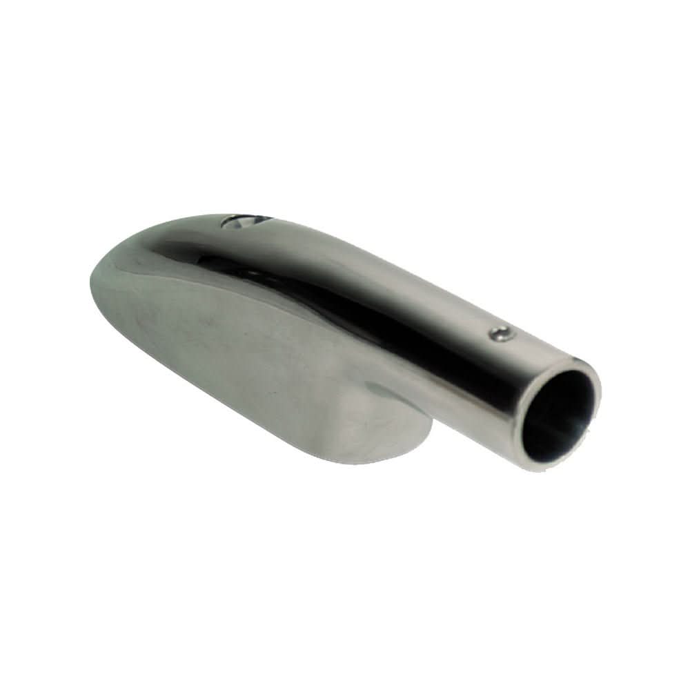 Whitecap End - Top Mounted 90° - 316 Stainless Steel - 7/8" Tube O.D. - 6130 - Anchor Express