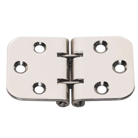 Whitecap Flush Mount 2 - Pin Hinge - 304 Stainless Steel - 2 - 13/16 x 1 - 9/16 - S - 3705 - Anchor Express