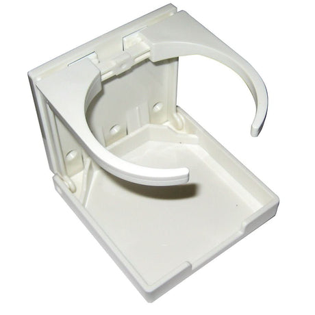 Whitecap Folding Drink Holder - White Nylon - S - 5086P - Anchor Express