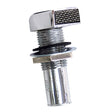 Whitecap Fuel Vent - Rectangular Head, Straight, 9/16" Hose - S - 7031C - Anchor Express