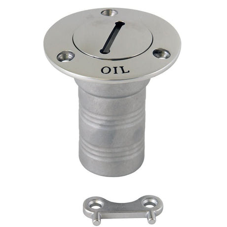 Whitecap Hose Deck Fill - 1 - 1/2" Hose - Oil - 6129C - Anchor Express