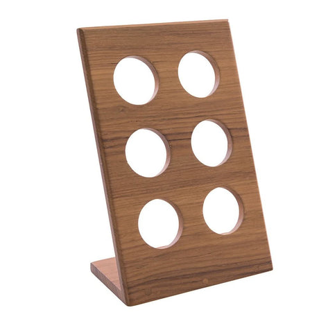 Whitecap K - Cup Holder 6 - Capsule - Teak63405 - 63405 - Anchor Express