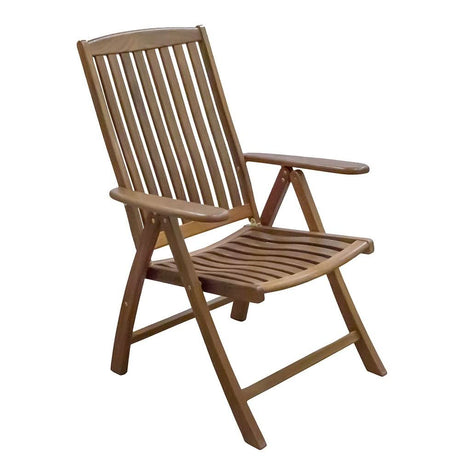 Whitecap Reclining Arm Chair - Teak60071 - 60071 - Anchor Express