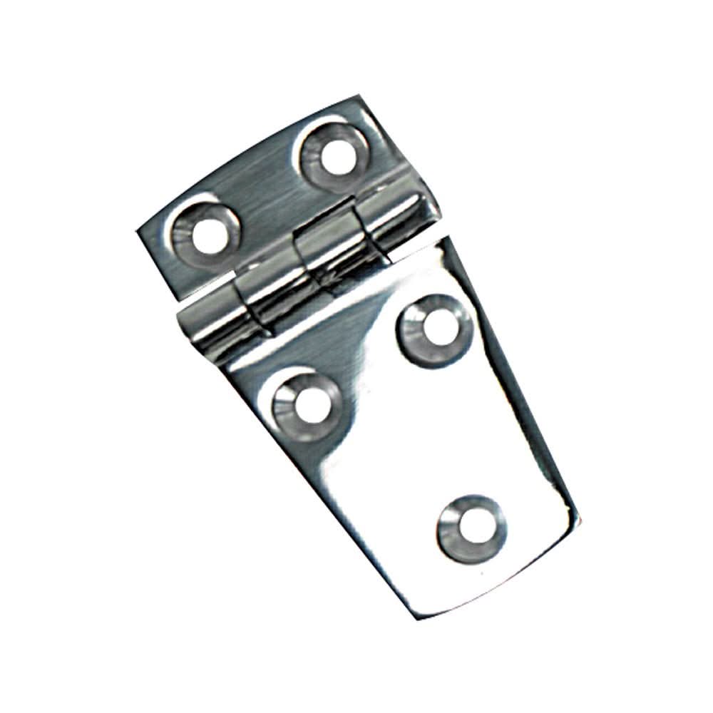 Whitecap Shortside Door Hinge - 304 Stainless Steel - 1 - 1/2" x 2 - 1/4" - S - 3436 - Anchor Express