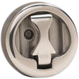 Whitecap Slam Latch stainless steel locking I-shaped handle with striker plate
