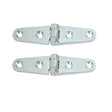 Whitecap Strap Hinge - CP/Brass - 4" x 1" - Pair - S - 604 - Anchor Express