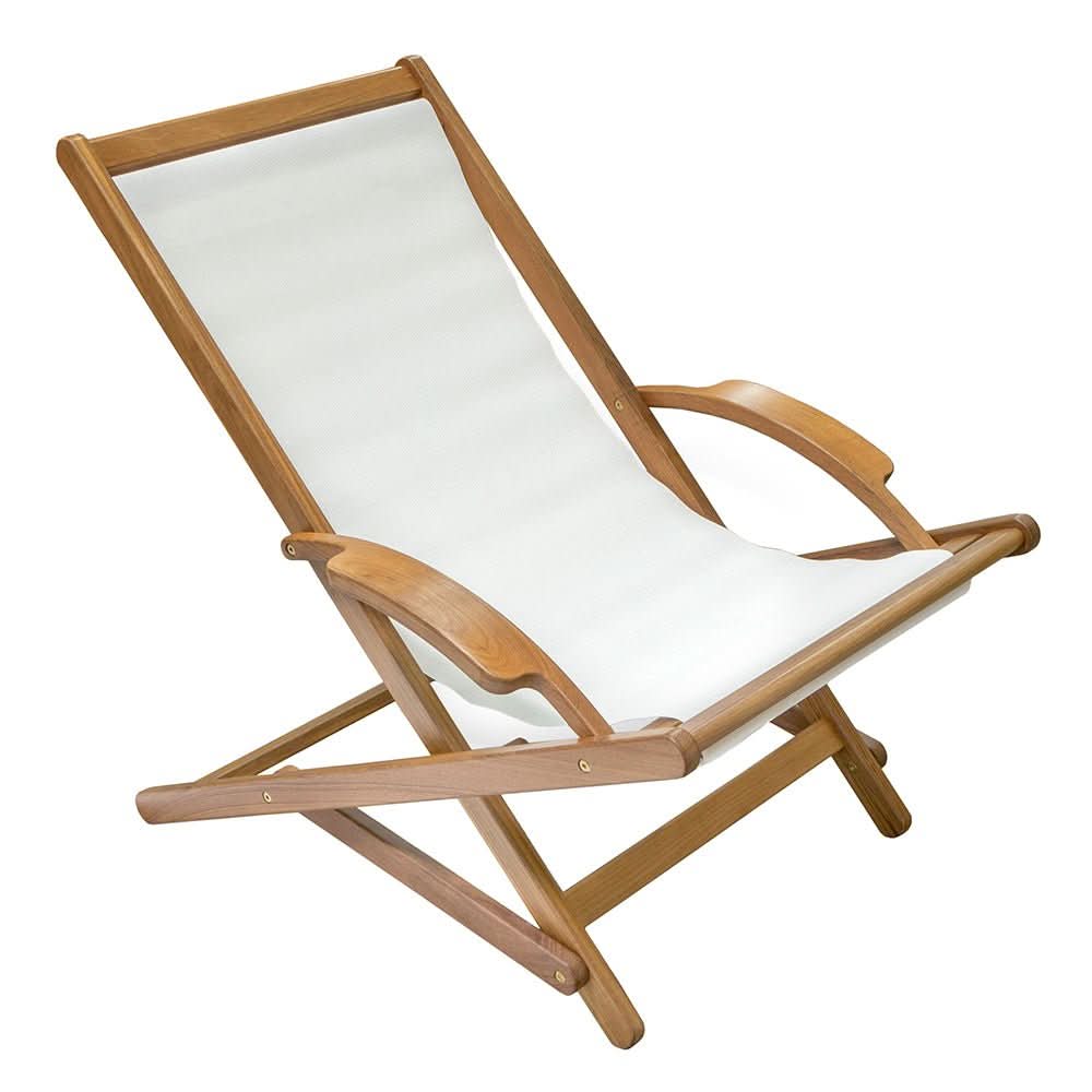 Whitecap Sun Chair - Teak60073 - 60073 - Anchor Express