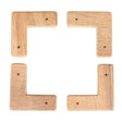Whitecap Teak Cooler/Box Chocks - 4 Pack - 60329 - Anchor Express