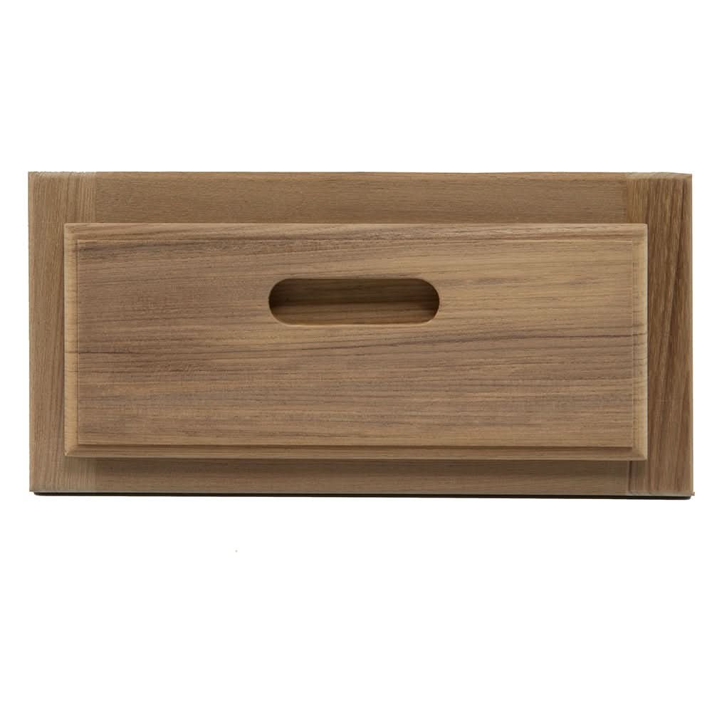 Whitecap Teak Drawer/Door Front & Frame - 12"W x 6"H - 60730 - Anchor Express
