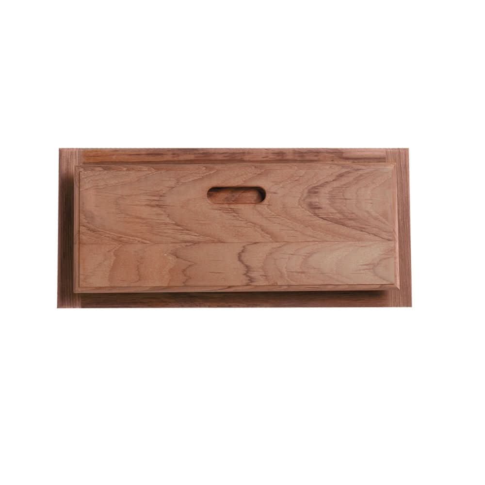 Whitecap Teak Drawer/Door Front & Frame - 18"W x 8"H - 60734 - Anchor Express