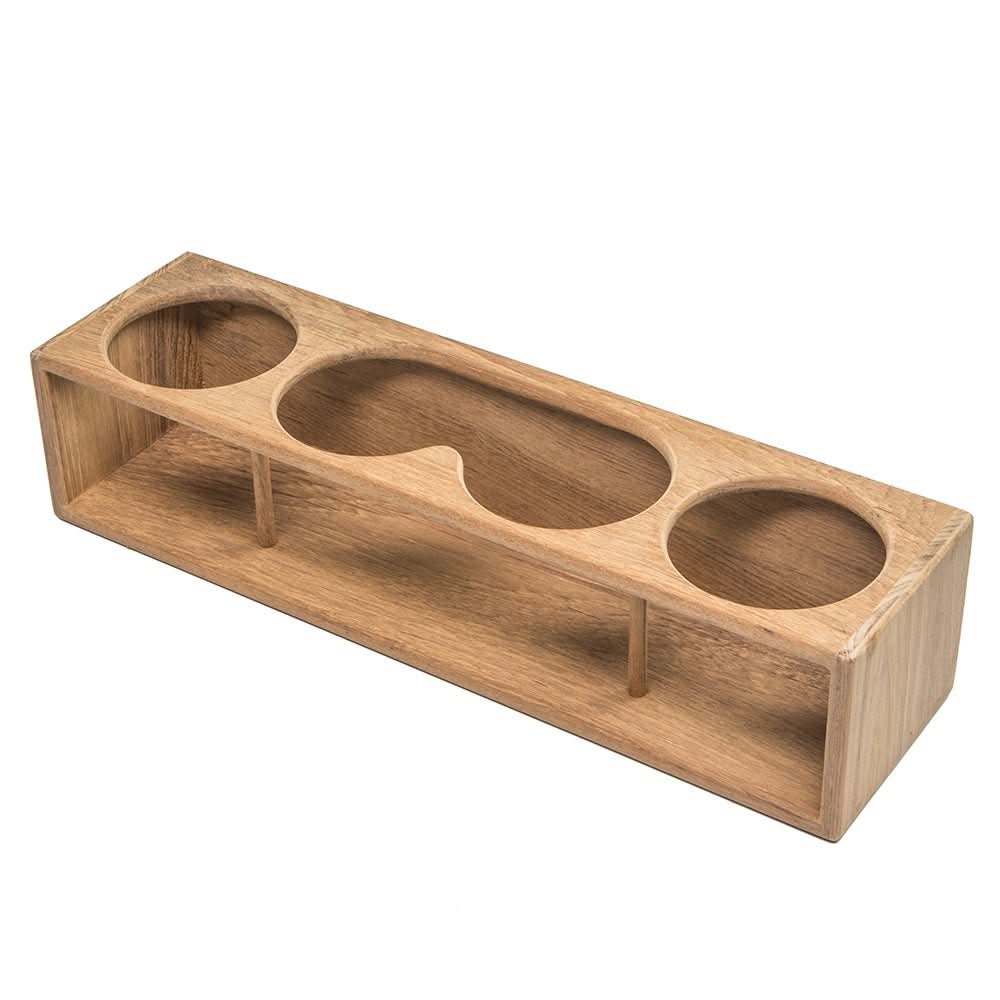 Whitecap Teak Four Insulated Drink/Binocular Rack - 62634 - Anchor Express