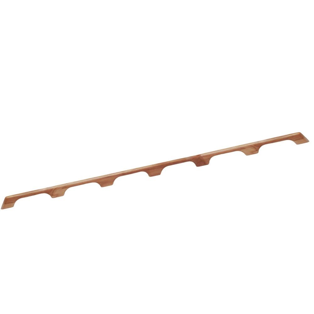 Whitecap Teak Handrail - 6 Loops - 63"L - 60110 - Anchor Express