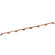 Whitecap Teak Handrail - 7 Loops - 73"L - 60112 - Anchor Express