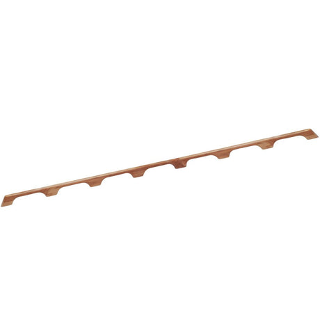 Whitecap Teak Handrail - 7 Loops - 73"L - 60112 - Anchor Express