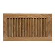 Whitecap Teak Louvered Insert - 16" x 9 - 1/8" x 3/4" - 60710 - Anchor Express