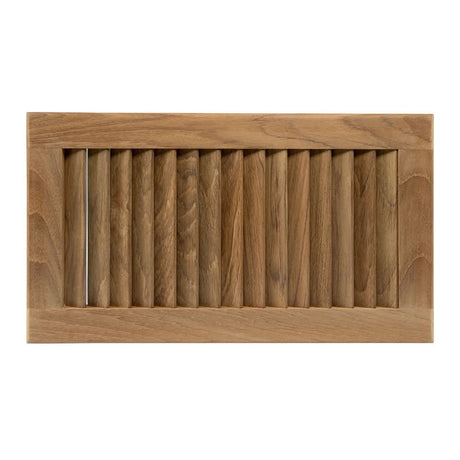 Whitecap Teak Louvered Insert - 16" x 9 - 1/8" x 3/4" - 60710 - Anchor Express