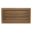 Whitecap Teak Louvered Insert - 9 - 3/8" x 18" x 3/4" - 60716 - Anchor Express