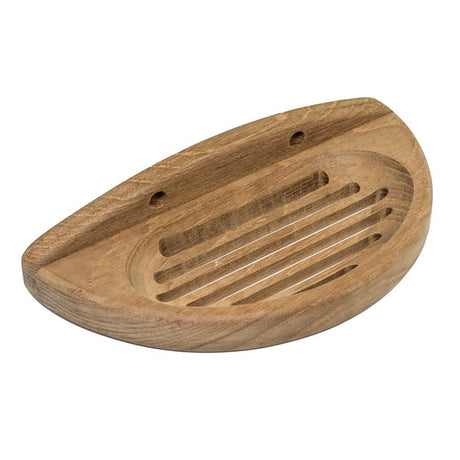 Whitecap Teak Oval Soap Dish - 62315 - Anchor Express