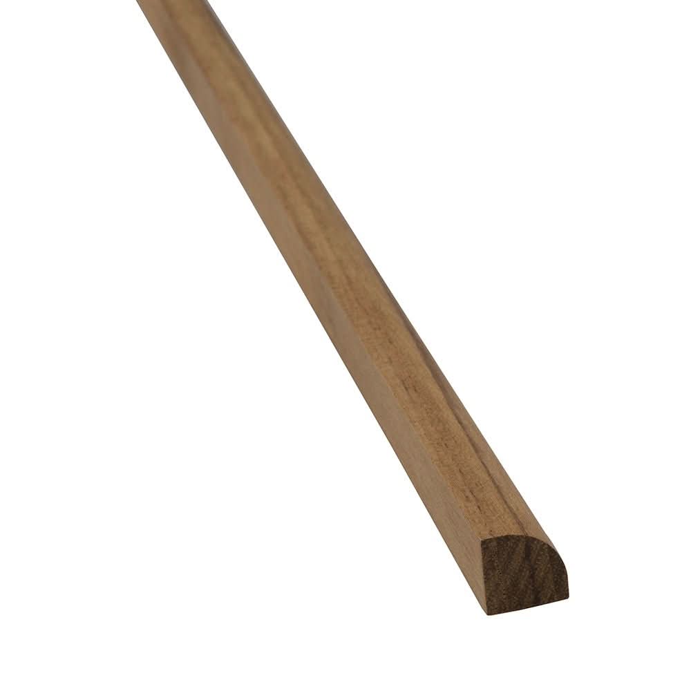 Whitecap Teak Quarter Round Molding Large - 5' - 60850 - Anchor Express