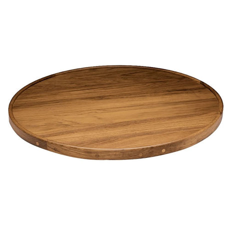 Whitecap Teak Round Table Top - 24" x 1 - 1/8" - 61397 - Anchor Express
