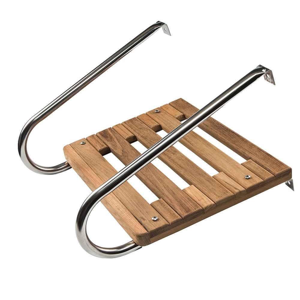 Whitecap Teak Swim Platform for Inboard/Outboard Motors - 60901 - Anchor Express